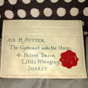 NWOT Universal Harry Potter card holder wallet